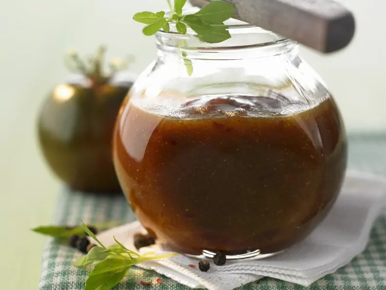 Chutney aus grünen Tomaten