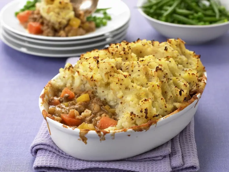 Hackauflauf mit Kartoffelpüree (ShepardŽs Pie)