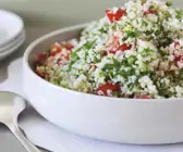 Bulgursalat mit Petersilie