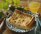 Zwiebelkuchen auf fränkische Art