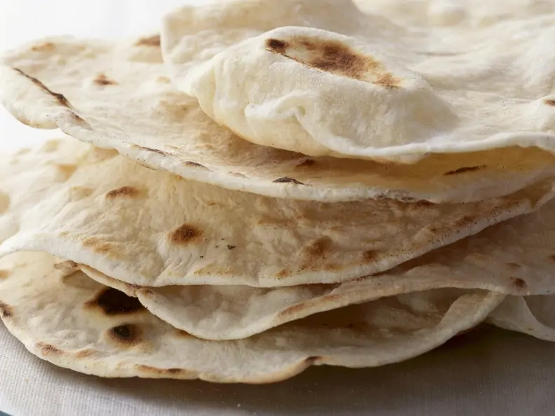 Fladenbrot auf indische Art (Chapati)