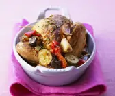 Brathähnchen mit Ratatouille