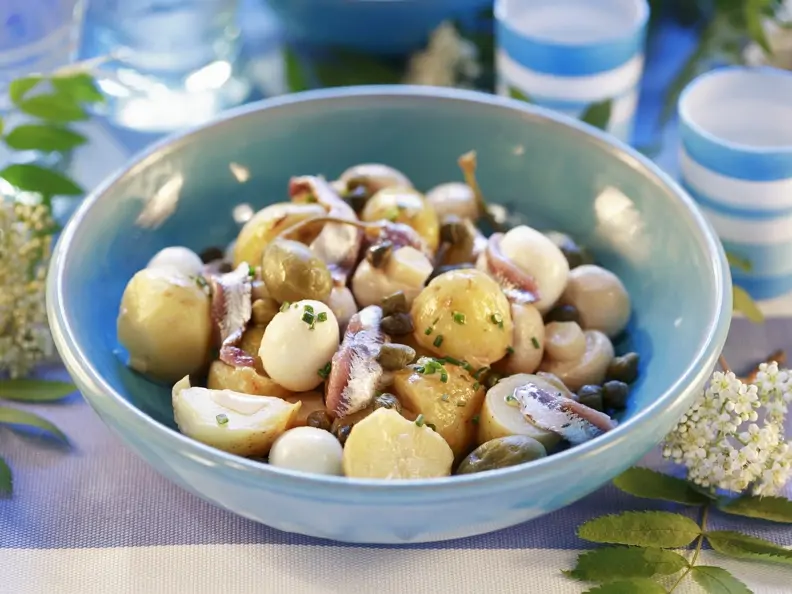 Pilz-Kartoffelsalat
