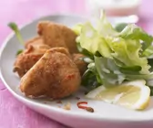 Scharfes Zitronen-Backhähnchen mit Salat
