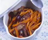 Kürbis-Zwetschgen-Gemüse