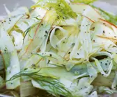 Fenchel-Rhabarber-Salat