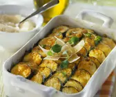 Zucchini-Auflauf mit Parmesan