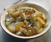 Bratkartoffel-Kabeljau-Pfanne