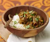 Pikantes Curry mit Lamm