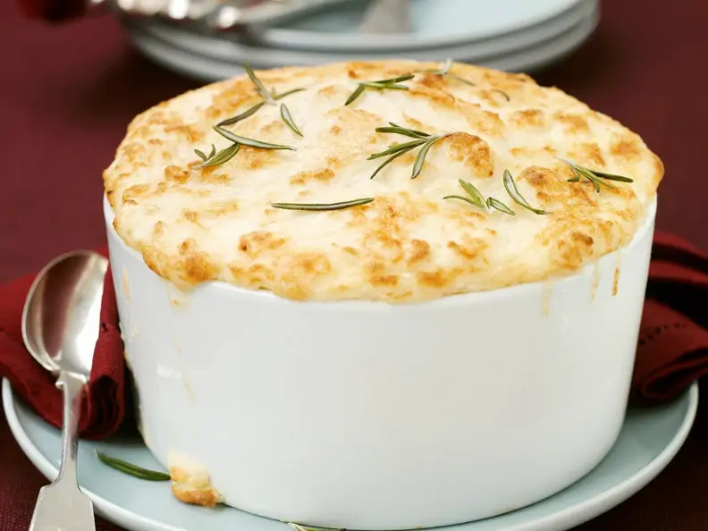 Herzhaftes Kartoffelsoufflee