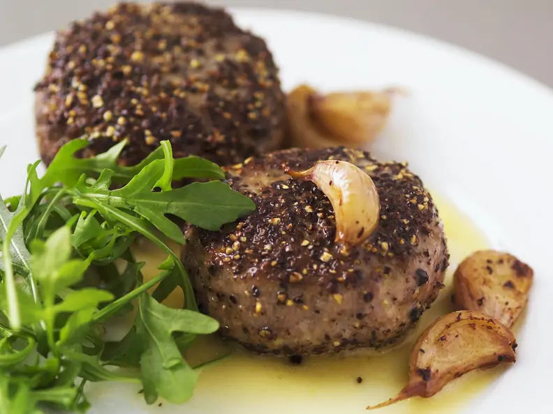 Buletten mit Knoblauch