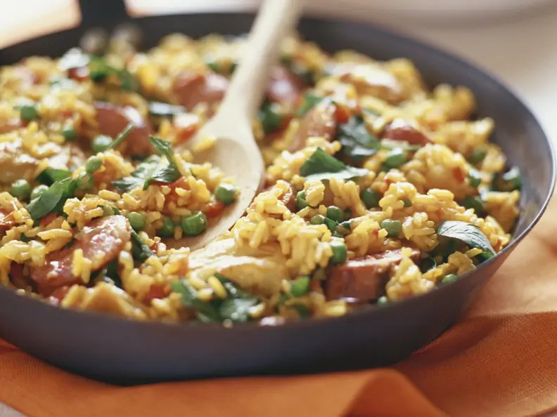 Paella mit Chorizo
