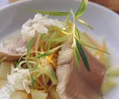 Wallerfilet mit Meerrettich