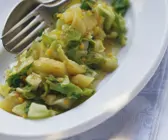 Kraut mit Quitten auf bayrische Art