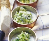 Grünkohl-Wirsing-Gemüse mit Meerrettich