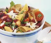 Pastasalat mit Radicchio