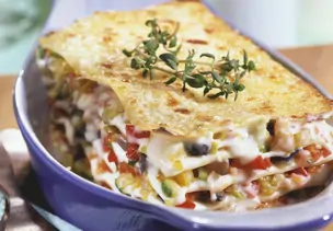 Vegetarische Lasagne