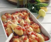 Maisnockerlgratin