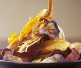 Chips aus verschiedenem Gemüse