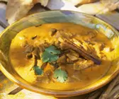 Kokos-Curry mit Schweinefleisch