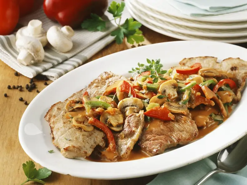Champignonschnitzel