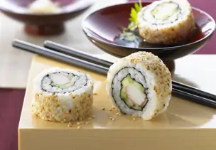 Inside-Out-Rolls (California Rolls)