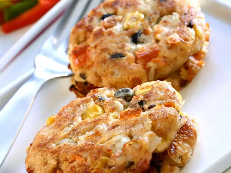 Gemüsebratlinge mit Thunfisch