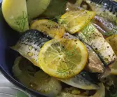 Zitronen-Makrele mit Fenchel
