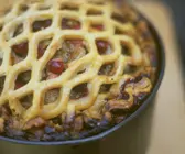 Hackfleisch-Cranberrie-Kuchen