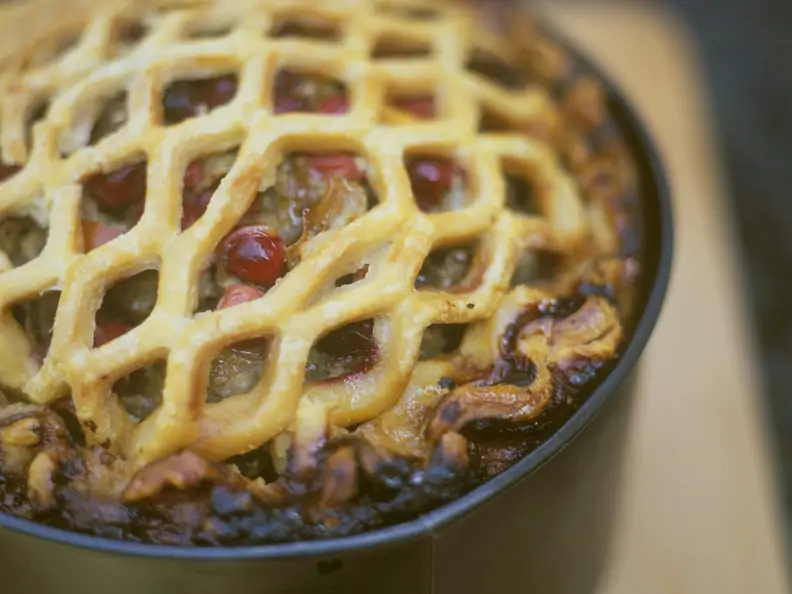 Hackfleisch-Cranberrie-Kuchen
