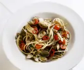 Spaghetti mit Muscheln