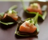 Amuse gueule mit Thunfisch