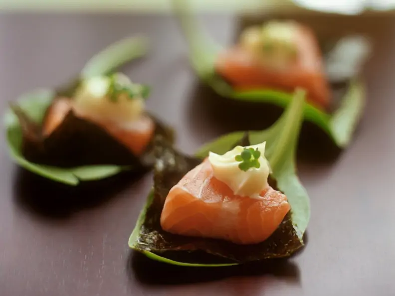 Amuse gueule mit Thunfisch