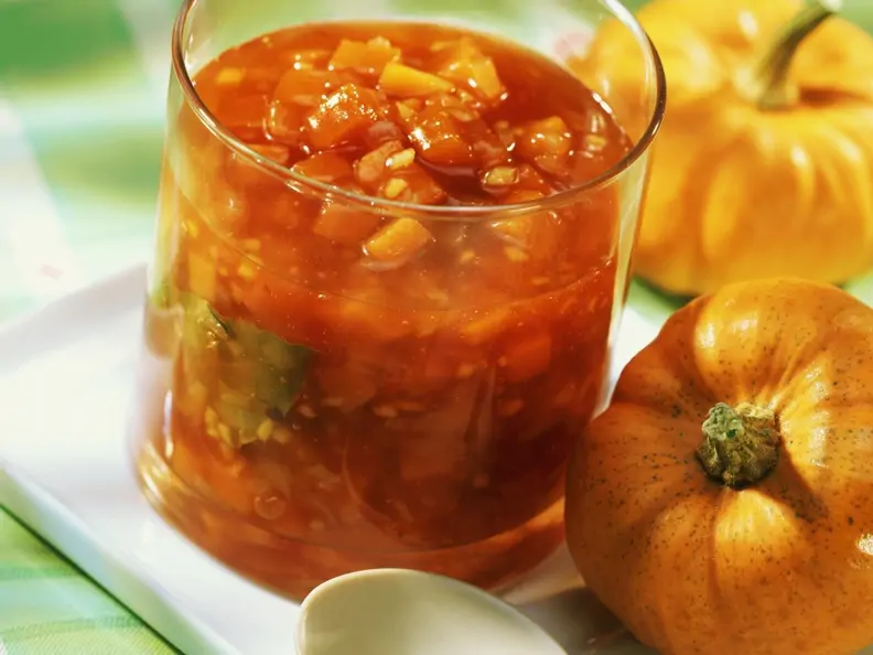 Scharfes Kürbis-Chutney