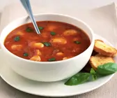 Tomaten-Bohnen-Suppe
