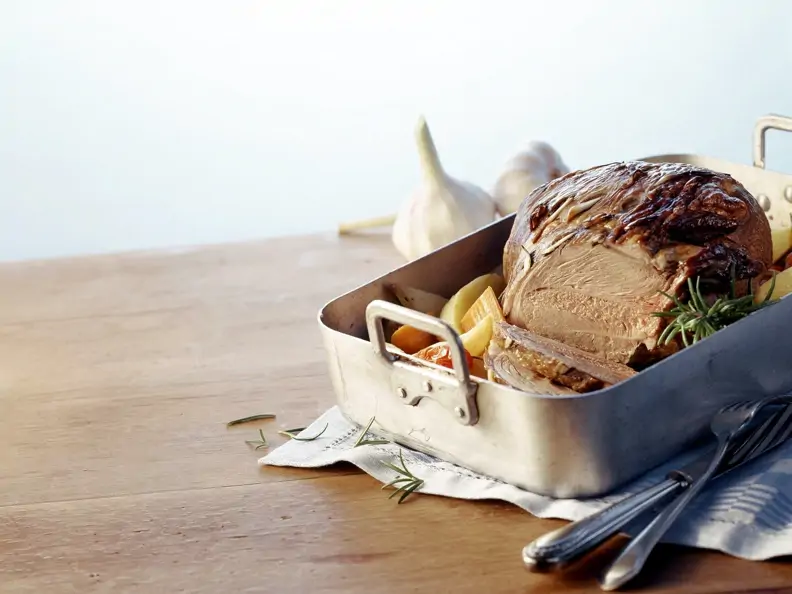 Lammbraten auf griechische Art
