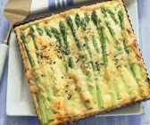 Quiche mit Spargel und Ricotta