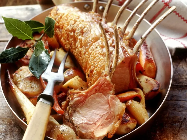Braten vom Spanferkel