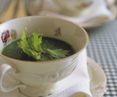 Petersiliensuppe mit Kartoffeln
