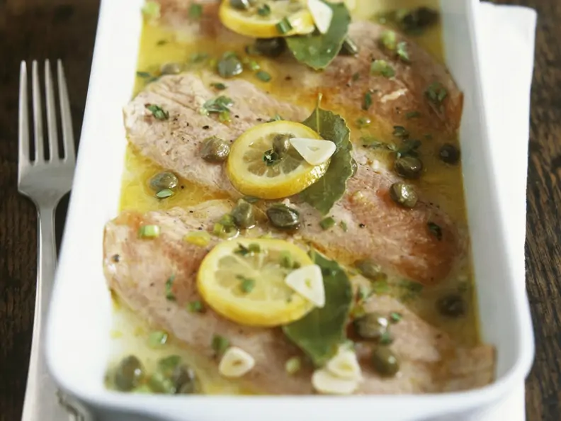 Forellen mit Escabeche-Mariande