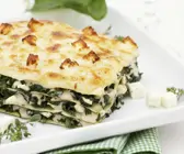 Spinat-Feta-Lasagne