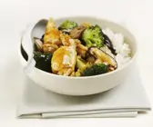 Hühnchen mit Austernsoße