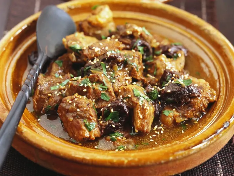 Lammfleisch in der Tajine