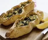Pide mit Spinat