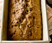 Bananenbrot mit Schokolade