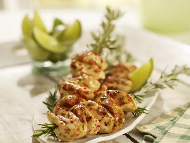 Gegrillte Rosmarin-Hähnchenbrust