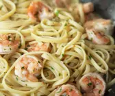 Pasta mit Garnelen