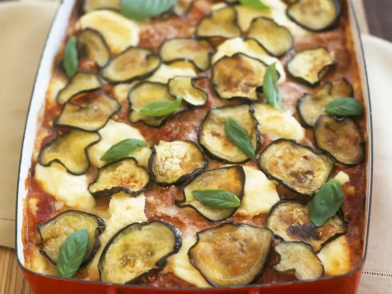 Lasagne mit Auberginen