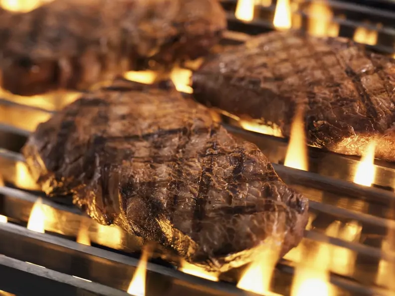 Gegrillte Rindersteaks