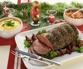 Weihnachtlicher Rinderbraten
